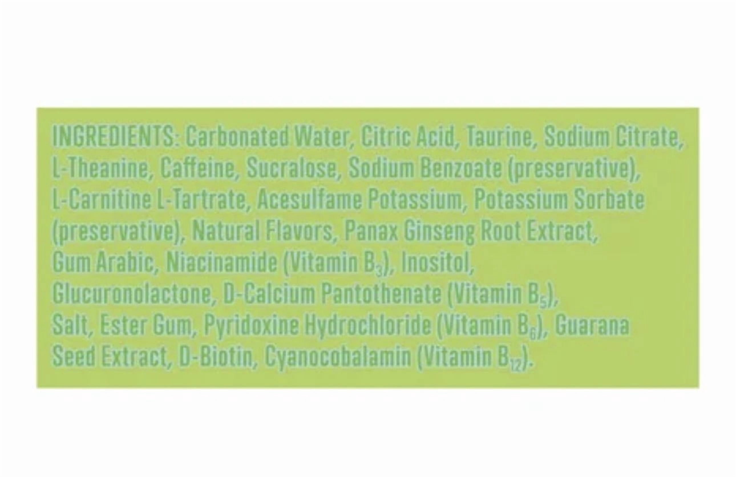 Alani Nu Energy Drink, Lime Slush Flavor, 12 Pack (12fl oz Cans), Sugar Free, Low Calories, 200mg Caffeine