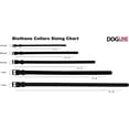 thumbnail image 3 of DogLine - Biothane Waterproof Dog Collar Strong Coated Nylon Webbing with Black Hardware Odor-Proof for Easy Care Clean High Performance Fits Small Medium Large Dogs(Black: L: 9" - 12" |W 1/2"), 3 of 8