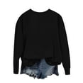 thumbnail image 3 of LIaqionyy Women Oversized Sweatshirts V Neck Comfy Long Sleeve Pullover Tops Fall Winter Outfits Clothes, 3 of 6