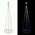 thumbnail image 3 of Alpine Corporation 106" Indoor/Outdoor Tower Christmas Tree with LED Lights and Star, White, 3 of 6