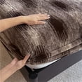 thumbnail image 2 of Scandinavian style leopard print bedspread fitted sheet modern minimalist, 2 of 7