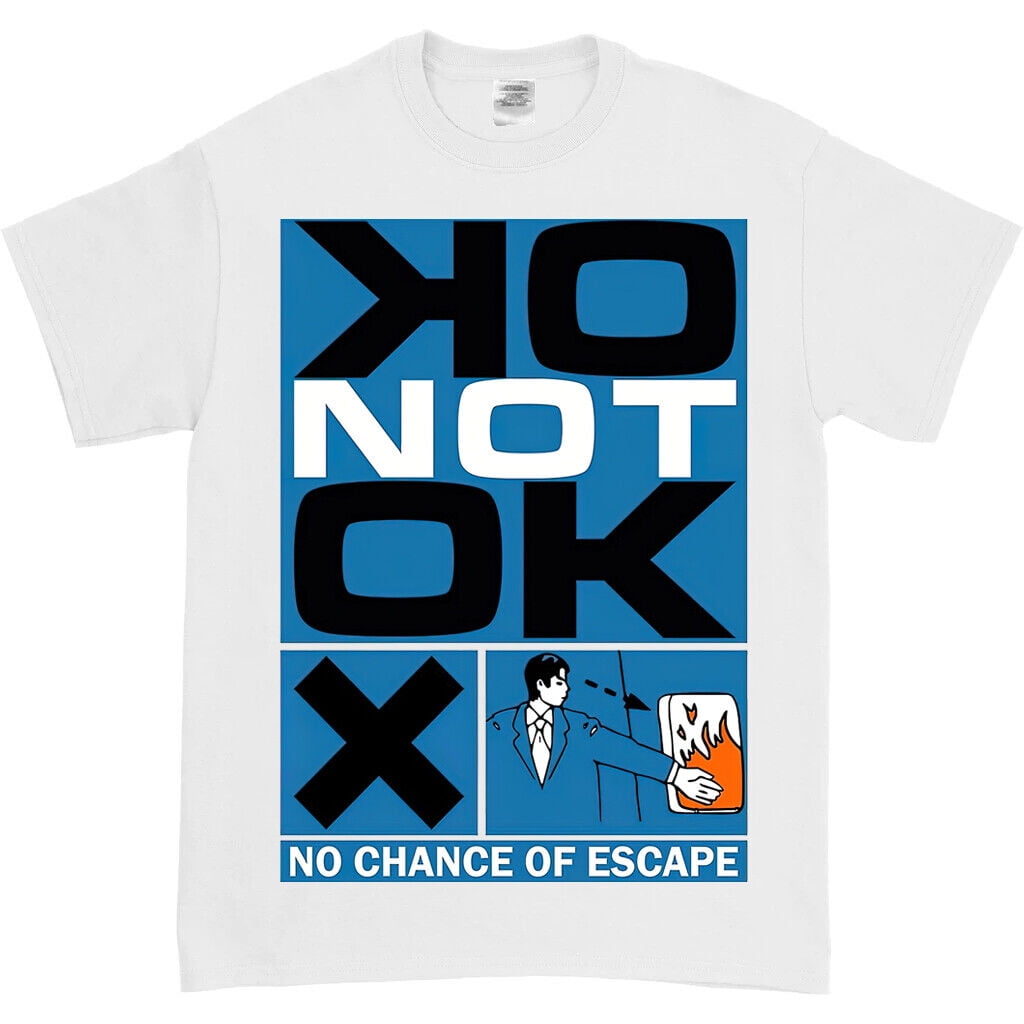 ❮JAPAN4989❯レディオヘッド OK NOT OK Tシャツ Radiohead OKNOTOK Radiohead Band New White T-Shirt S-4XL - Walmart.com