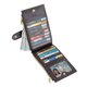 thumbnail image 2 of Billetera RFID Travelambo para mujer, grande, plegable con bolsillo con cremallera, 2 of 4