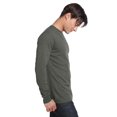 thumbnail image 3 of District   Young Mens Long Sleeve Thermal-XL (Deep Heather), 3 of 5