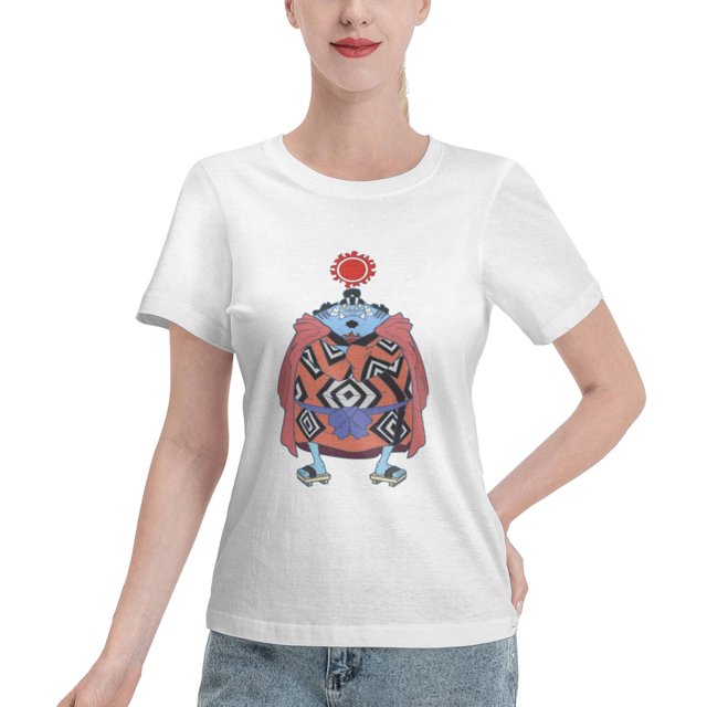 T-Shirt Basique à Manches Courtes pour Femmes une Pièce Jinping