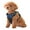Navy Blue, variant on MoNiBloom No Pull Mesh Dog Harness for Small Dogs, Reflective Vest Pet Harness with Control Handle, Black S