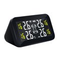 thumbnail image 4 of Monitor de presión de neumáticos inalámbrico solar TPMS para automóvil Sistema de monitoreo HD, 4 of 8