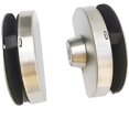 thumbnail image 5 of Stainless Steel Glass Door Lock Without Anti-jamming, with 3 Copper Keys for Office, Home, Hall, 5 of 5
