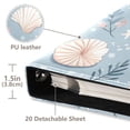 thumbnail image 4 of iauyy PU Leather Scrapbook Album | Expandable Binder with 20 Self-Adhesive Pages (11.8x24in)，Shell, 4 of 8