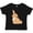 AB-Black, variant on Easter Cute Floppy Ear Brown Bunny Boys or Girls Toddler T-Shirt