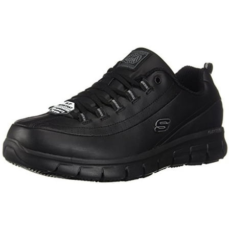 Skechers Women's Sure Track Trickel Slip Resistant Work Shoes | Walmart ...