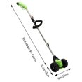 Cordless Grass Trimmer/Edger, Lawn Mower Grass Edger with LiIon