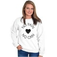 thumbnail image 3 of Pain No Gain Motivational Workout Women Crewneck Sweatshirt Brisco Brands M, 3 of 6