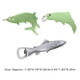 thumbnail image 3 of Abridor de botellas en forma de pez Toystoory Metal, 3 of 6