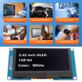thumbnail image 4 of Display Module 2.42in Display Screen SPI Interface SSD1309 Drive IC Screen Display Module for DIY Electronic, 4 of 7