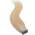 thumbnail image 3 of Extensions de Cheveux Humains à Bande Cheveux Brésiliens Soyeux Raides Tête Complète 20 Pcs, 3 of 7
