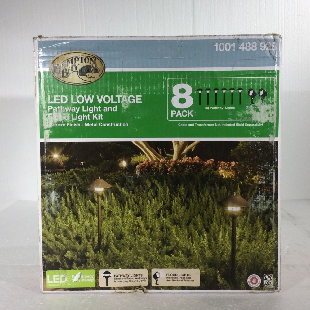 Landscape & Walkway Lights Hampton Bay LED Landscape Path/Flood Light