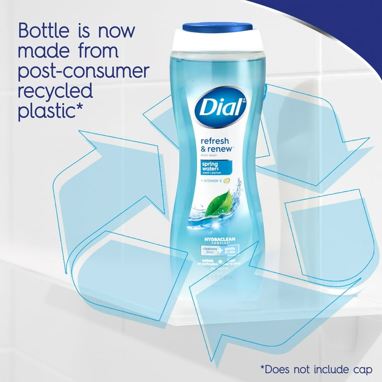 Dial Body Wash, Refresh & Renew Spring Water, 32 Fl Oz, 46 OFF