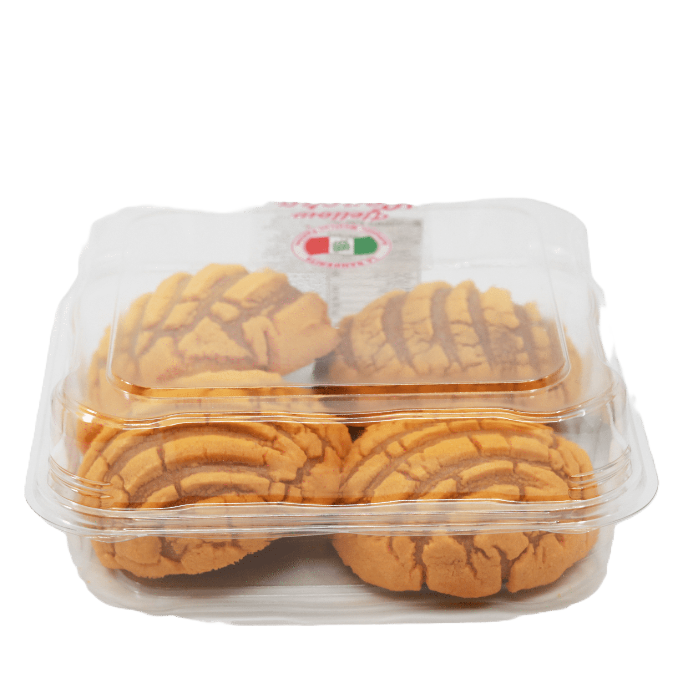 La Banderita Baked Yellow Concha, 8 oz, 4 Count