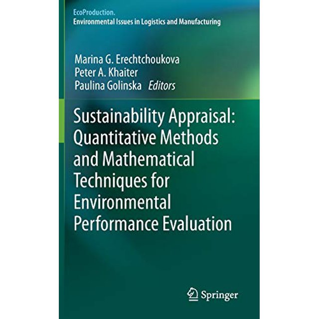 Évaluation de Durabilité: Méthodes Quantitatives et Techniques Mathématiques pour l'Évaluation de la Performance Environnementale (Écoproduction)
