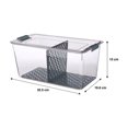thumbnail image 3 of Caja Mainstays de Plástico con Asas para Almacenamiento, 3 of 4