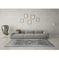thumbnail image 3 of Ahgly Company Indoor Round Oriental Gray Traditional Area Rugs, 5' Round, 3 of 4