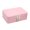 Pink, variant on Yesbay Jewelry Box Multiple Compartments Detachable Divider Fashion Women Ring Necklace Display Organizer Case Household Supplies
