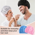 thumbnail image 5 of Topboutique Mesh Sleep Bonnet,4 Pcs Curly Hair Nets Sleep Caps,Unisex Elastic Cooking Hat,Durable Bouffant Hair Nets,Curly Hair Nets Sleep Caps for Sleeping Night and Food Service,Mixed Color, 5 of 8