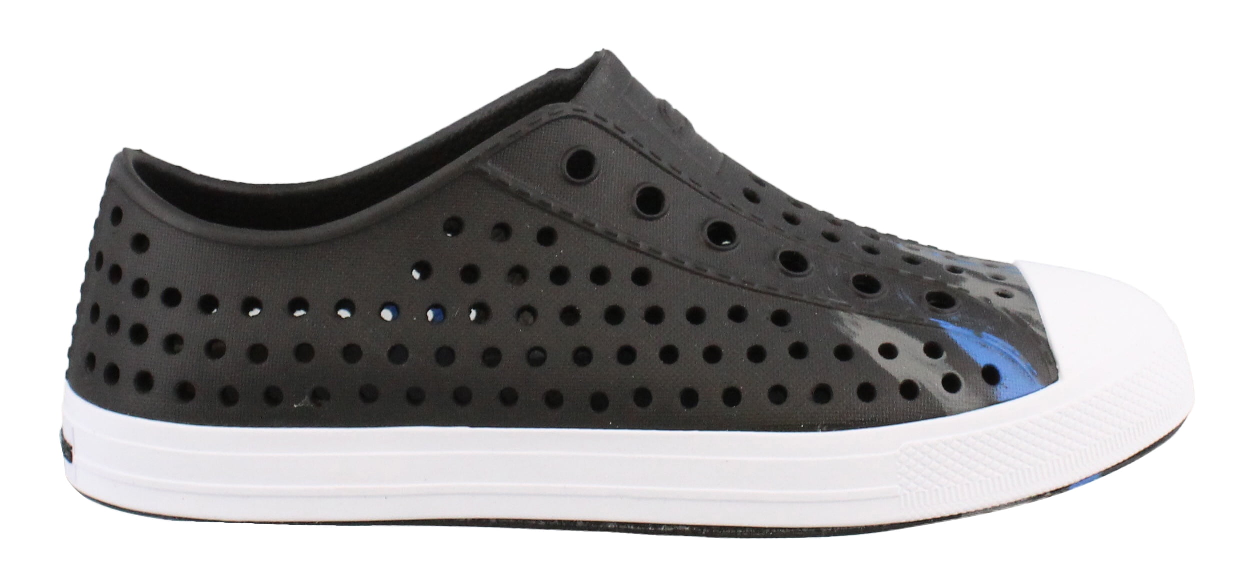 NEW W//TAGS BOYS SKECHERS GUZMAN 2.0 SOLAR SWIRLERS SLIP ON SHOES BLACK//BLUE//GRAY