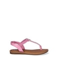 thumbnail image 3 of Madden NYC Little and Big Girls' Rhinestone T-Strap Sandals, 3 of 5