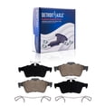 thumbnail image 4 of Detroit Axle - Brake Kit for 2012-2018 Ford Focus, Drilled & Slotted Brake Rotors and Ceramic Brakes Pads 2013 2014 2015 2016 2017 Replacement: 10.94" inch Front and 10.67" inch Rotors, 4 of 6