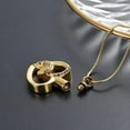 thumbnail image 5 of Heart Urn Necklace For Ashes Stainless Steel Unicorn Cremation Jewelry For Women Urn Locket Keepsake Ashes Jewelry, 5 of 7