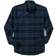 Big Men's Plaid Flannel Shirt