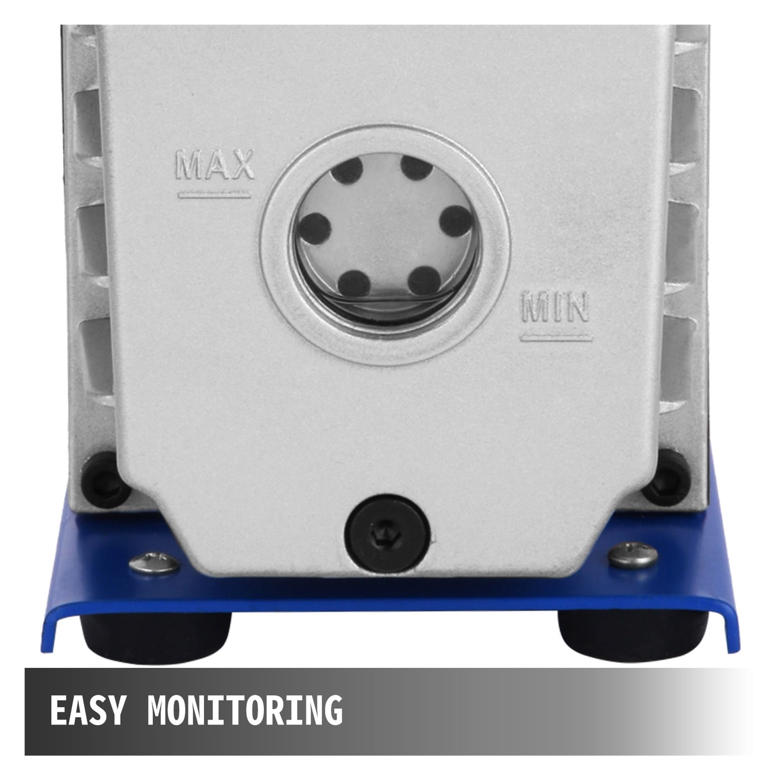 Vacuum Pump,3CFM 1-Stage Refrigerant Vacuum Pump Refrigeration Gauges A/C Air Conditioning Portable Intelligent Radiator For Industry ,Outstanding Oil Inlet System