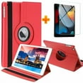 thumbnail image 1 of For iPad Pro 13 2024 Case With Screen Protector Rotating Slim Magnetic Smart Cover Stand Case Ultra Slim Lightweight SuperShield Cover For iPad Pro 13 2024 - Red, 1 of 5
