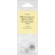 Lacis Magnetic Sew-On Closure, 14Mm