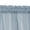 Blue, variant on Curtainking Print Rod Pocket Curtains, Crude Linen Textured Cafe Curtains, for Kitchen 26" x 36" 2 Panels, Crude