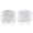 Clear, variant on Cheers.US 2Pcs Ball of Foot Cushions Bunion Corrector Metatarsal Pads/Cushion-Reusable-Toe Separator Soft Gel &Breathable Best for Diabetic Feet Hammer Toe Rapid Pain Relief