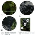 thumbnail image 3 of Designart "Panther form Of The Jungle" Animals Floater Framed Canvas Wall Art, 3 of 7