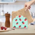 thumbnail image 2 of Yayeee Napkin Holder for Table Set of 2 Kitchen Paper Tissue Organization, Green Strawberry, 2 of 8