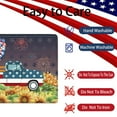 thumbnail image 5 of Dmlowu 4th of July Decorations Bathroom Rugs 16x24" Non Slip Patriotic Kitchen Mats for Floor Quicker Dry Comfortable Rugs for Living Room, 5 of 9