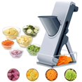 thumbnail image 1 of Slicer for Kitchen, Kitchen Chopping Artifact, Vegetable Slicer Cutter ,Food Slice + Julienne for Potatoes, Onions, Cucumbers,Carrots, Fruits,for Vegetables Meal Prep, 1 of 6