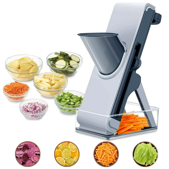 Slicer for Kitchen, Kitchen Chopping Artifact, Vegetable Slicer Cutter ,Food Slice + Julienne for Potatoes, Onions, Cucumbers,Carrots, Fruits,for Vegetables Meal Prep