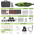 thumbnail image 2 of Kit de herramientas rotativas PHALANX 180 W 1,5 A 6 velocidades variables 139 piezas, 2 of 6