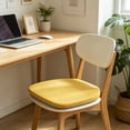 thumbnail image 5 of Flax Linen Horseshoe Chair Cushion Seat Pad With Straps Non Slip Dining Chair Cushion, Ergonomic Comfort Durable Support Design, for Dining Chair Office Chair Kitchen Home Use, 5 of 6