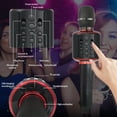 thumbnail image 6 of SOHOUR HOME Karaoke Wireless Microphone, Bluetooth 5.0 Microphone with Speaker（Black）, 6 of 10