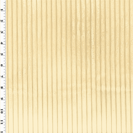Beige Minky Wide Wale Corduroy Upholstery Fabric Sold By The Beige Minky Wide Wale Corduroy Upholstery Fabric Sold By The Yard