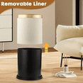 thumbnail image 5 of 1pc 3.17gal Luxury Large Capacity Push-Lid Trash Can, 5 of 6