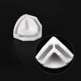 thumbnail image 4 of Uxcell 23x23mm Plastic Wire Cube Connectors, Angle Grid Buckle Clip, White, 20Pack, 4 of 5