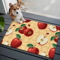 thumbnail image 3 of Farmhouse Apples Entryway Rug 2'x3'&nbsp; Non Slip Front Door Mats, Country Tropical Fruits Watercolor Entrance Rugs Indoor Outdoor Carpet, Washable Floor Mats Small Area Rug for Bedroom Kitchen, 3 of 8